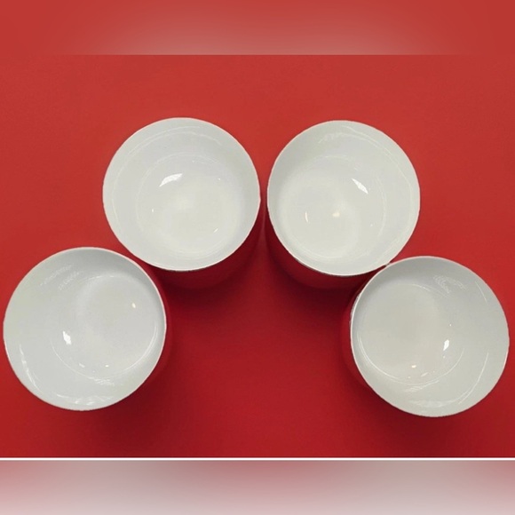 Vtg Chinese Porcelain Rice Soup Bowls Set Of 4 Birds Oriental Happiness Wedding - Picture 5 of 9